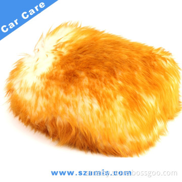 High Quality Auto Cleaning Long Hair Aussie Merino Lambs Sheepskin Wool Car Wash Mitt